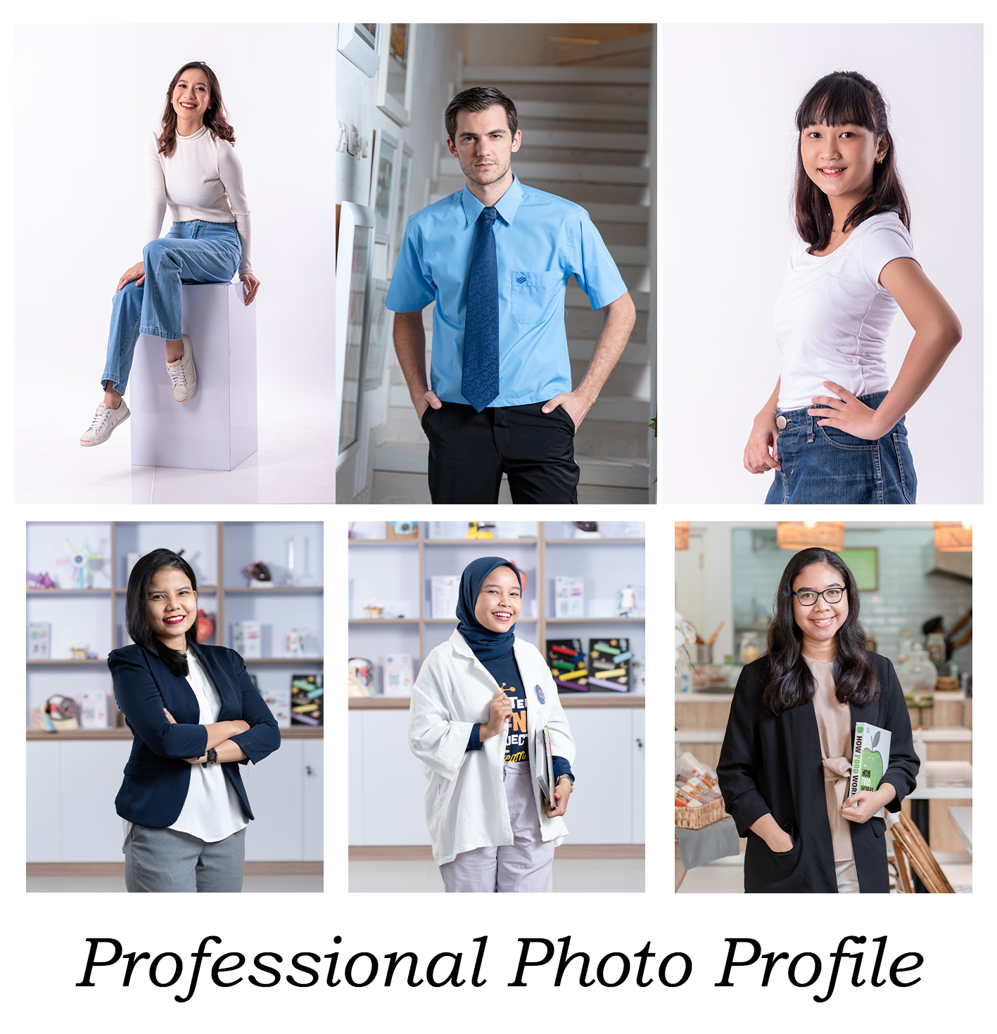 Sesi Foto untuk Profile Picture Karyawan Perusahaan