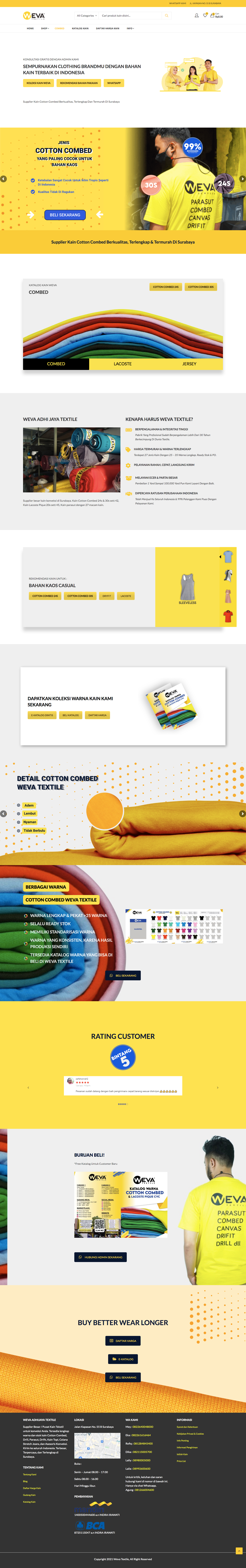 Pembuatan Website - Pembuatan Website Clothing Brand