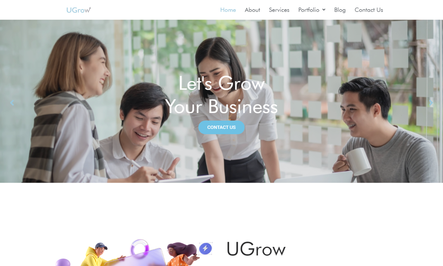 Pembuatan Situs Web Ugrow.id