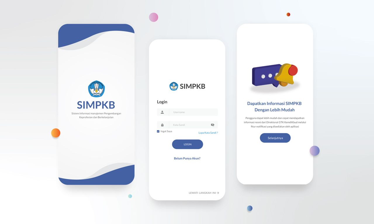 Desain Aplikasi untuk SIMPKB