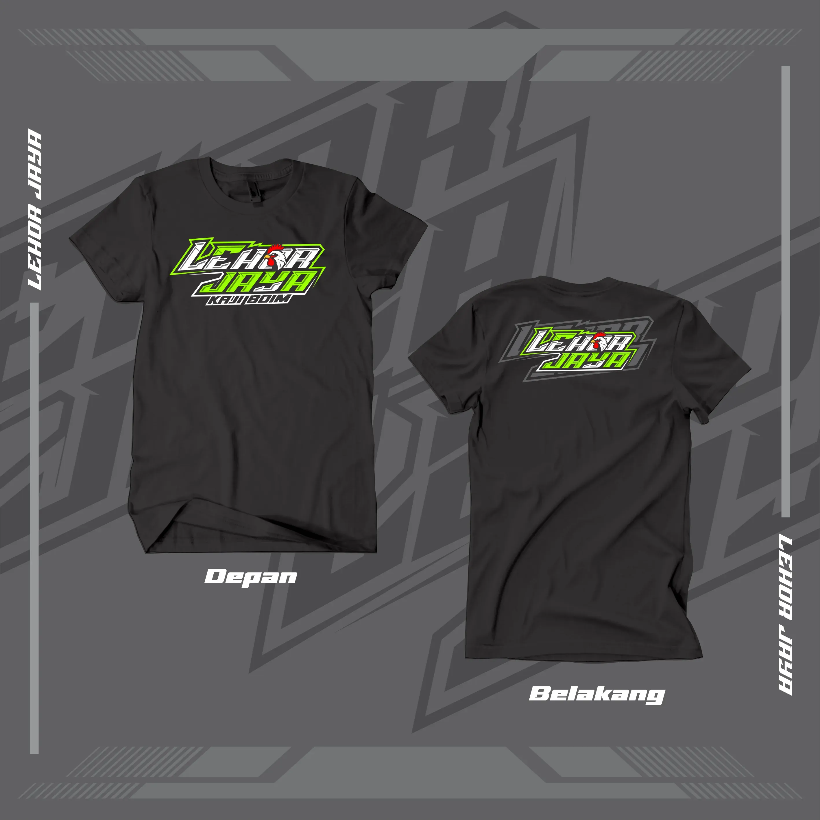 Paket Harga Desain Kaos (13 Pilihan Desain), Mulai IDR 300,000 Sribu