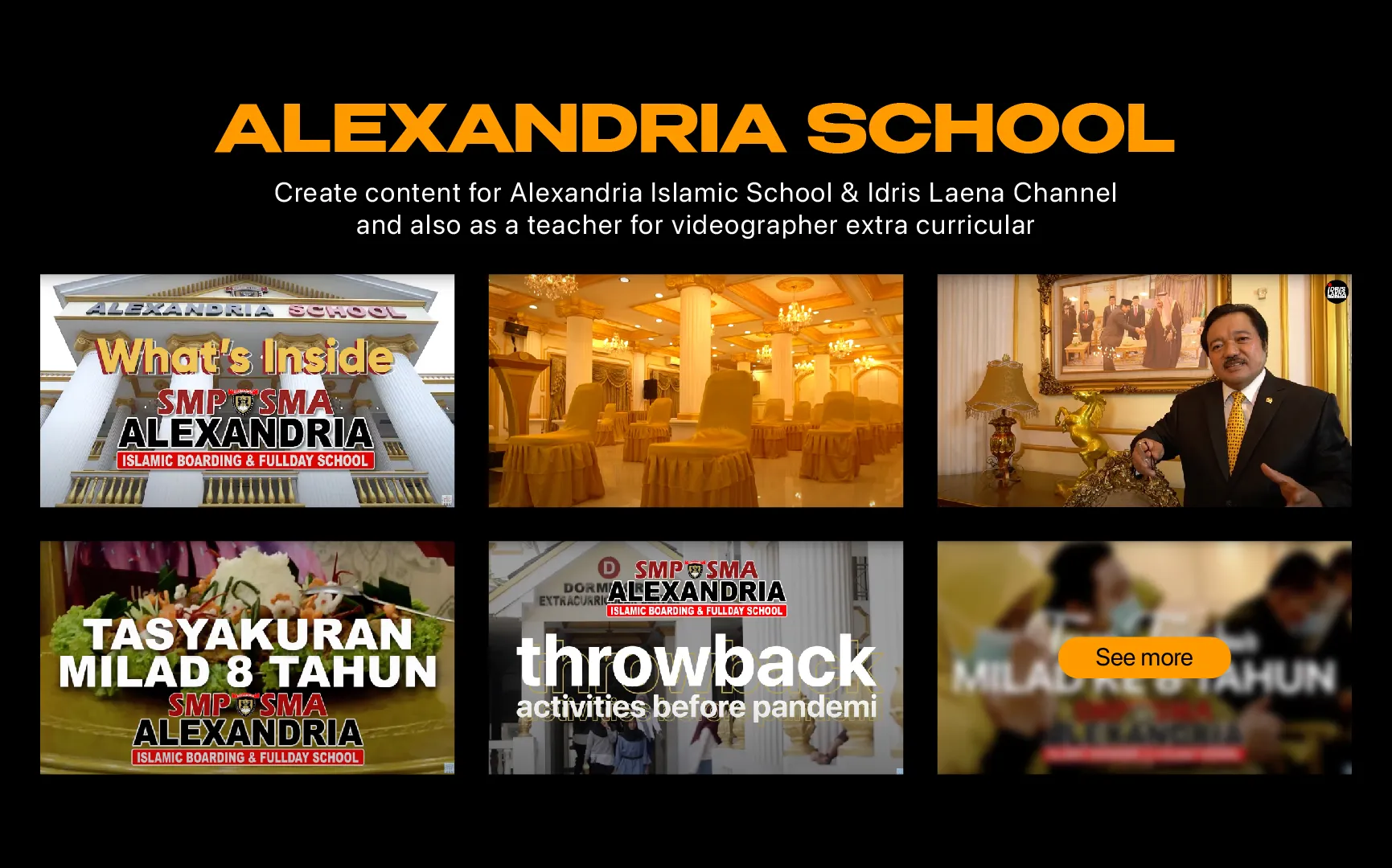 Video Profil Alexandria Islamic School