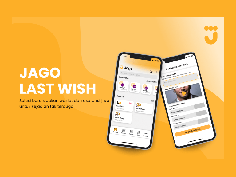 Desain Aplikasi Jago Last Wish