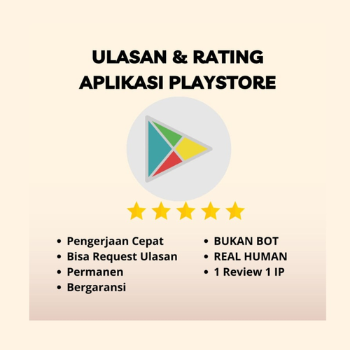 Jasa Review Aplikasi Playstore - 1