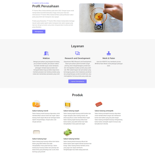 (Package - BASIC) Website Profil Perusahaan