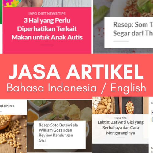 Artikel Bahasa Inggris dan Bahasa Indonesia image 0