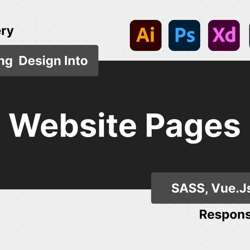 Pembuatan Portfolio dari Figma/Adobe XD ke HTML/Website - 1