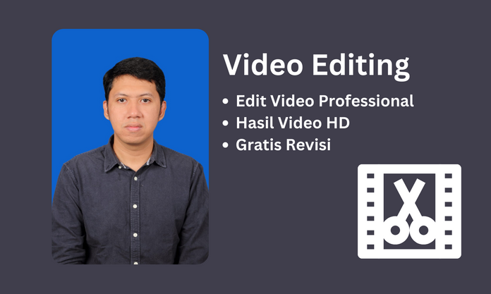 Edit Video Terserah Anda, Bebas Revisi dan High Quality Editing image 0