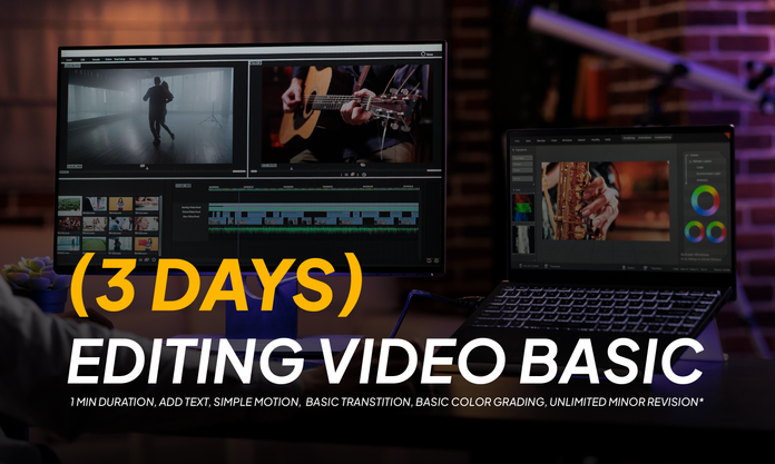 (3 Days) Jasa Video Editing Basic untuk Sosial Media image 3