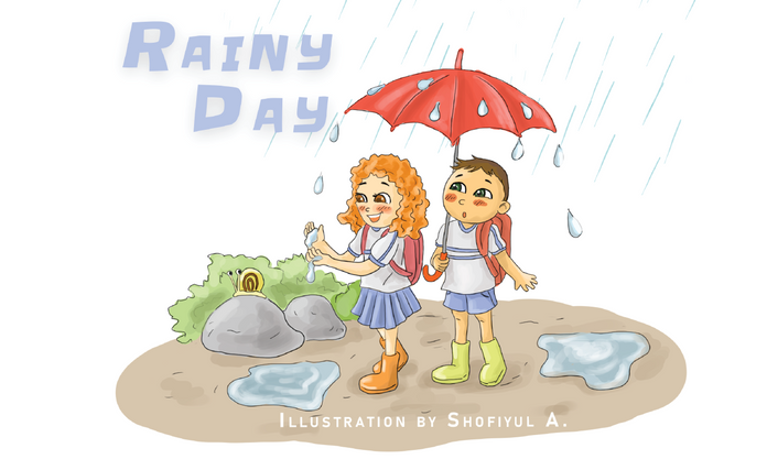Custom ilustrasi untuk buku anak, novel dan cover image 1